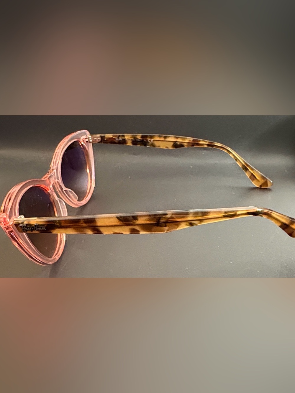 Ray-Ban Women's Pink Cat Eye Sunglasses - Picture 6 of 11